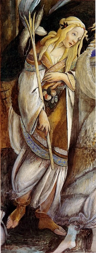 Sefora, da Botticelli, 1874